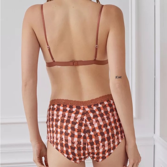 UO Plaid Bra & Panty Lingerie Set - Picture 3 of 6